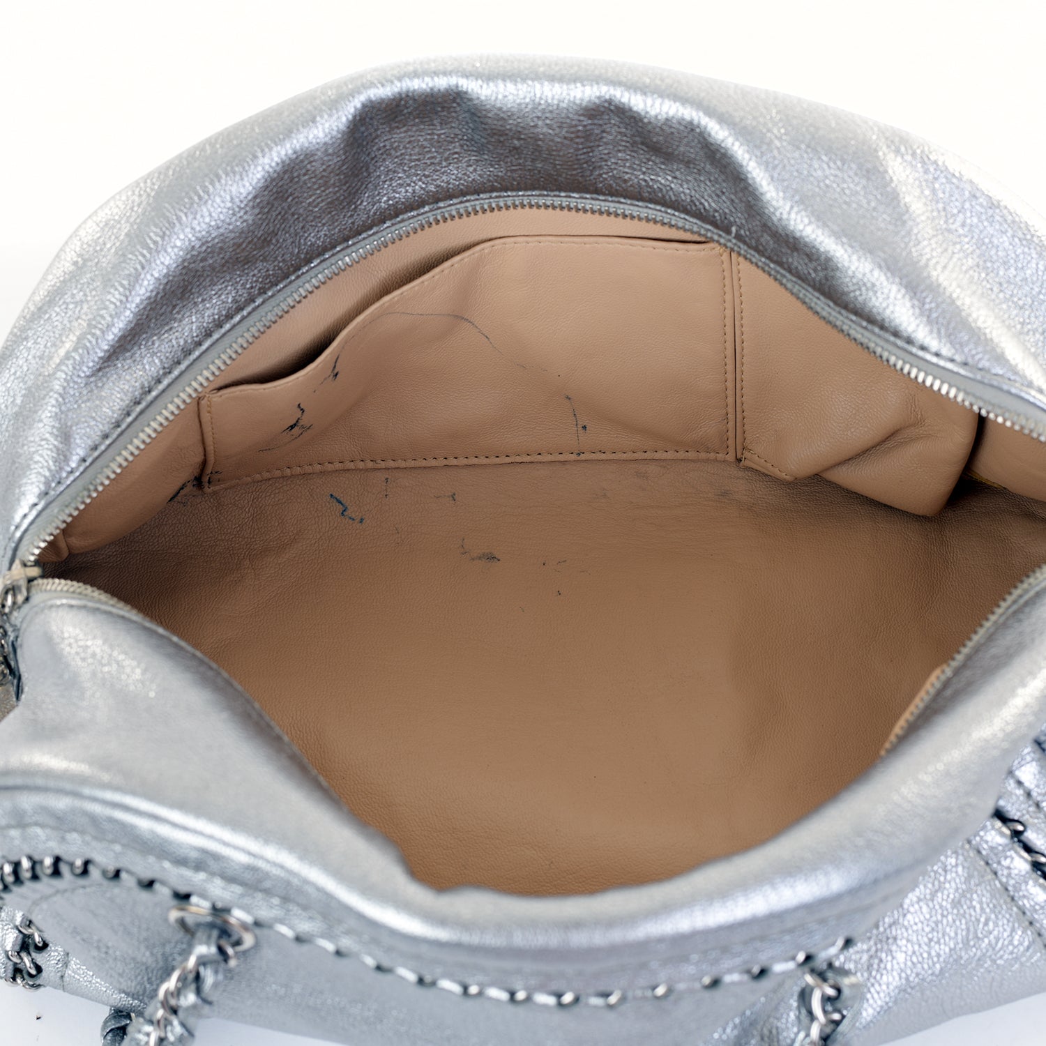 Patent Luxe Ligne Medium Bowler Bag – Baggio Consignment