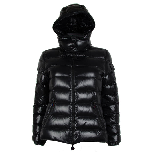 Black Hooded Down Puffer Jacket
