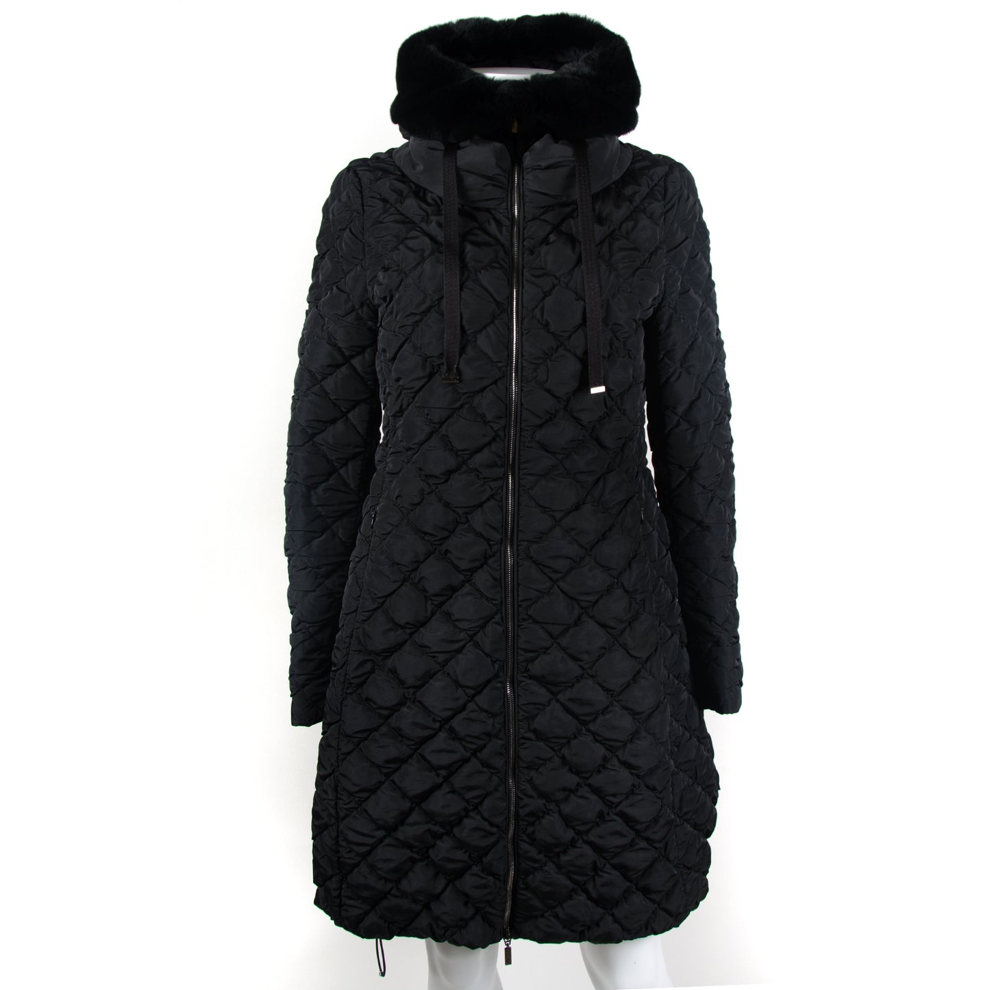 Mid Length Down Quilted Coat