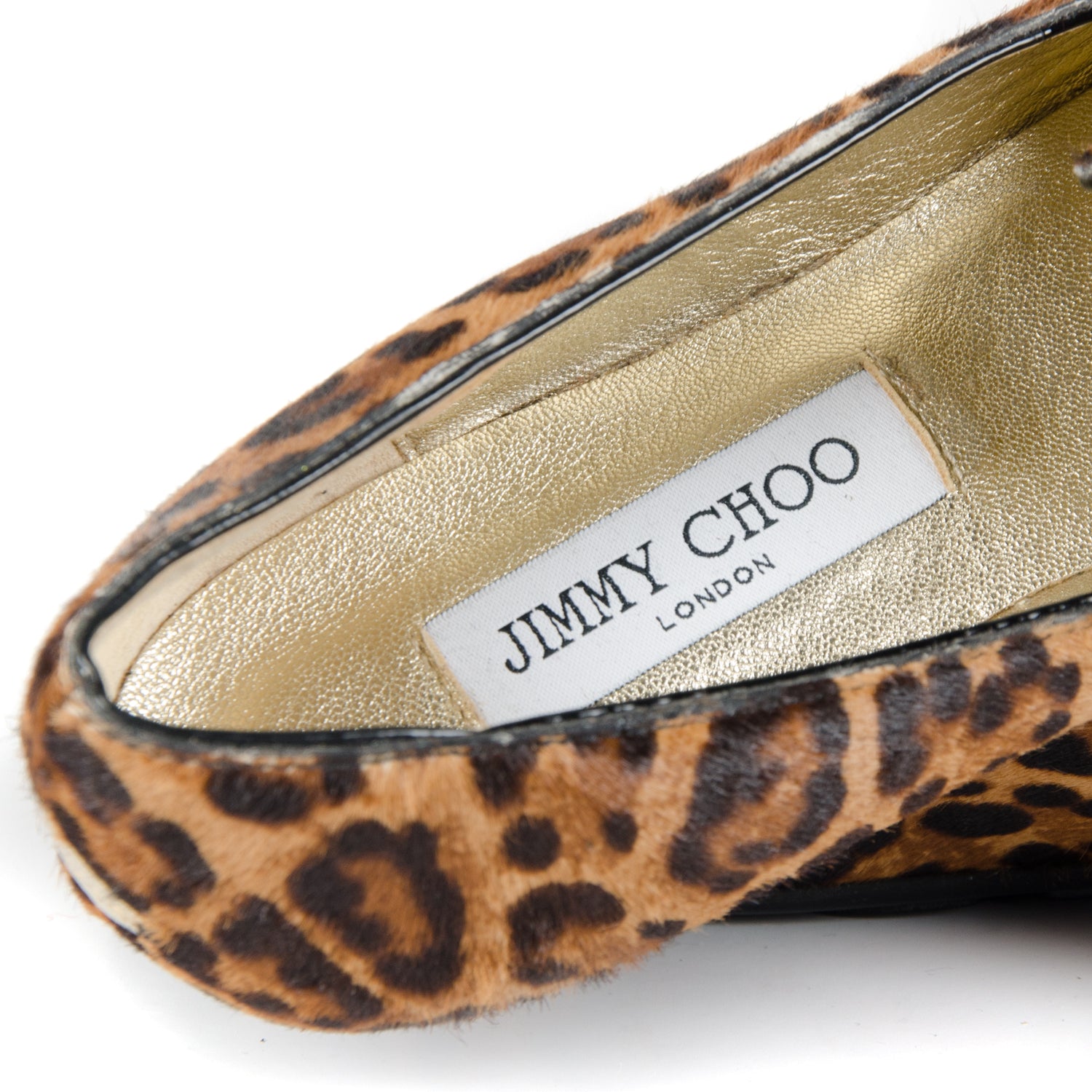 Jimmy choo hot sale leopard flats