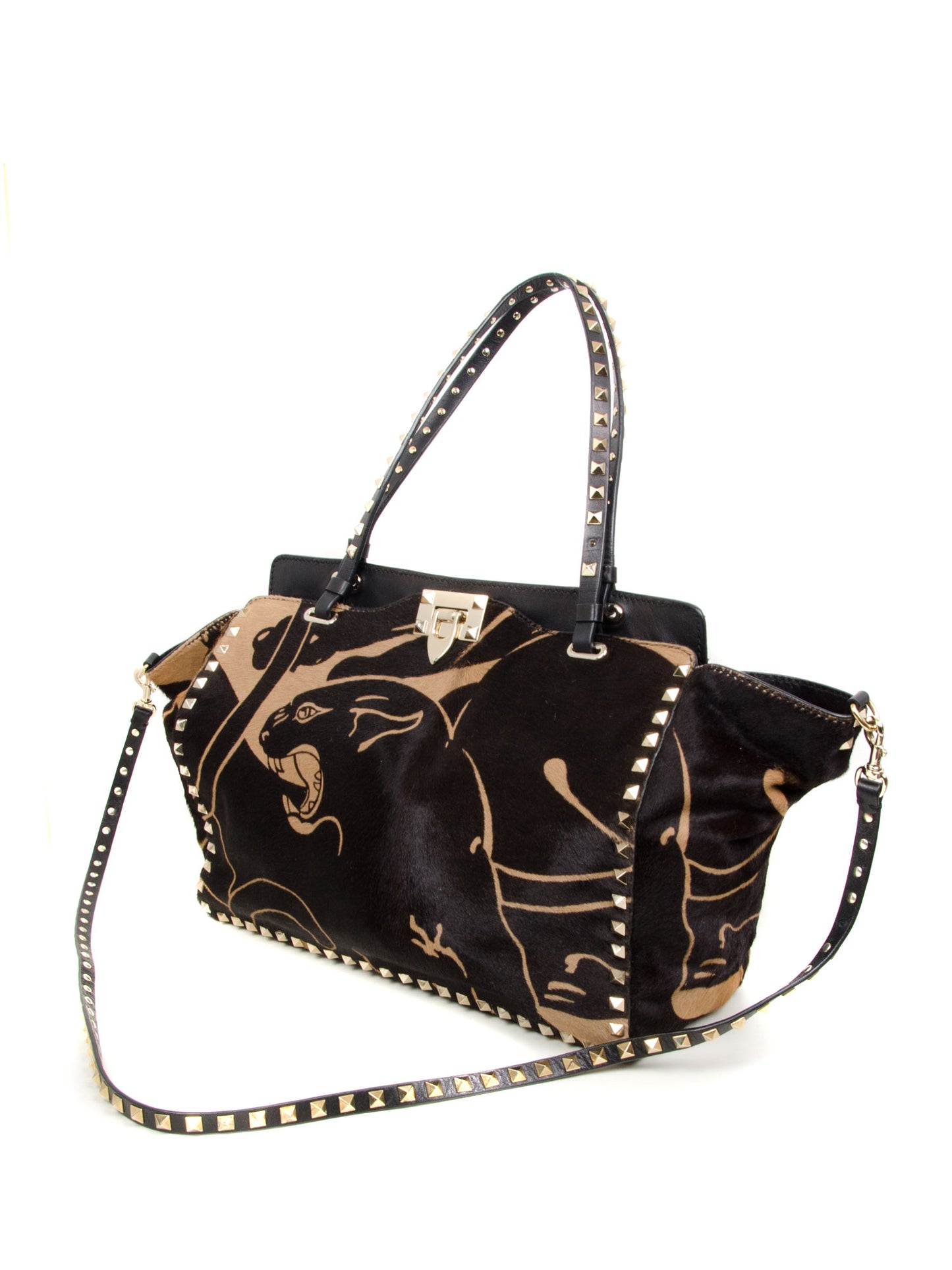 Pony-style Panther Rockstud Tote