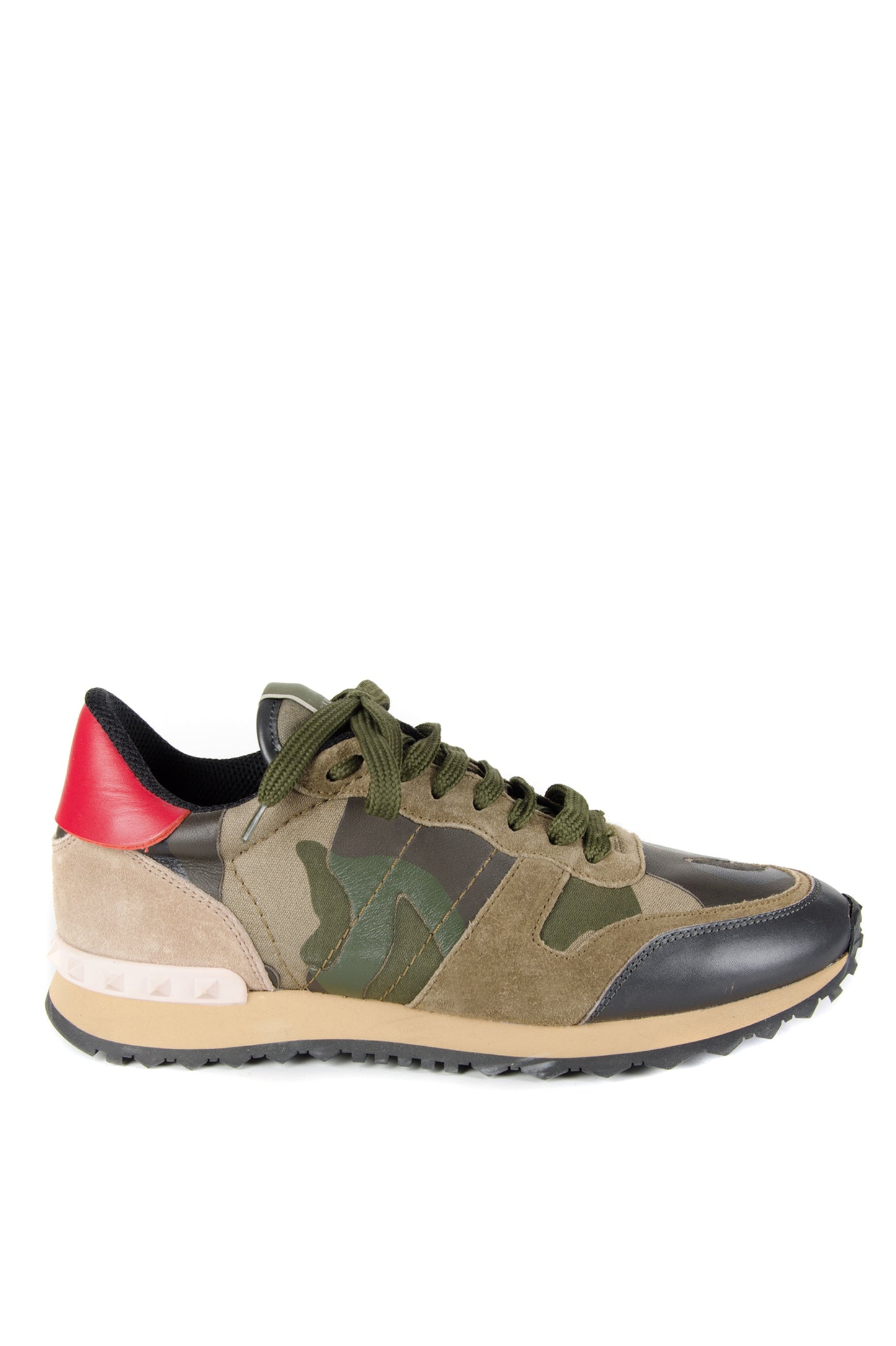 Khaki Camouflage Rock Runner Sneakers