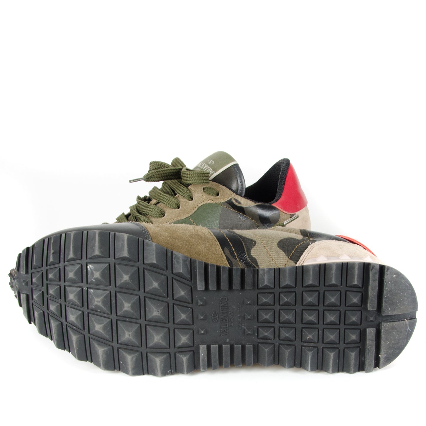 Khaki Camouflage Rock Runner Sneakers